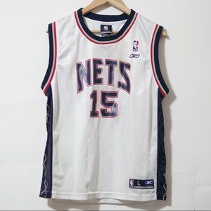 Reebox Nets Vince Carter NBA Basketball Jersey!